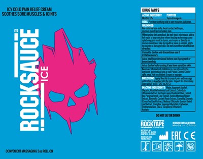Label Image (Rocksauce Ice 3 Oz)